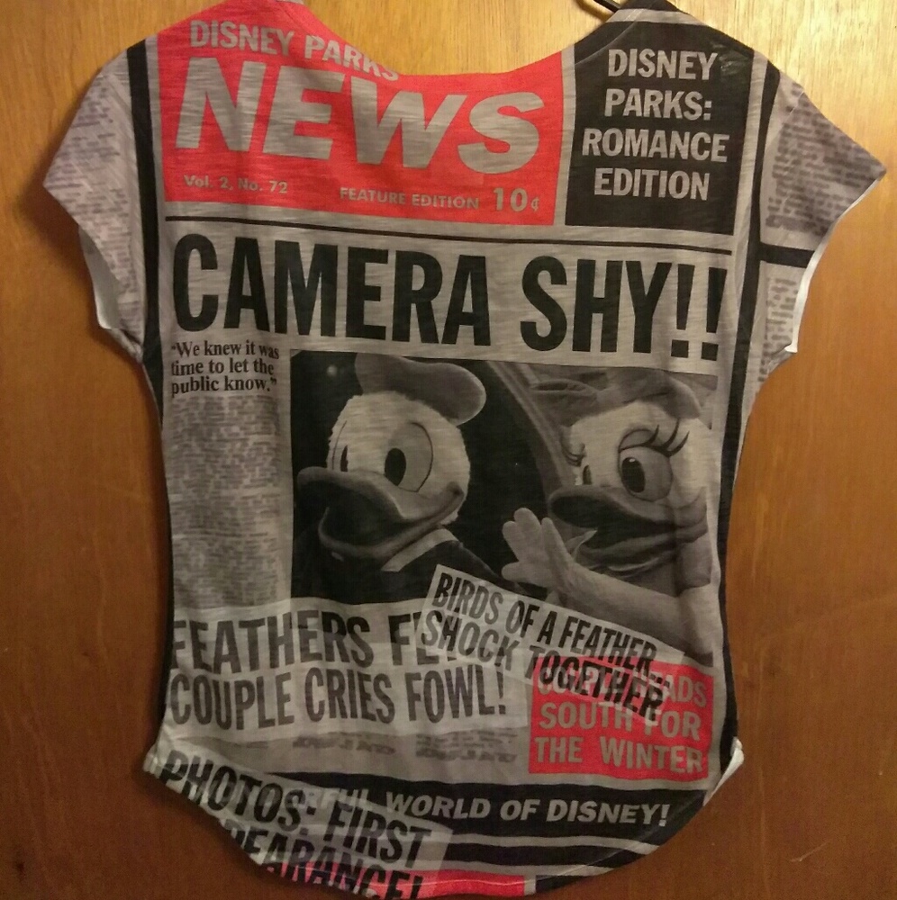 Disney Parks Mickey and Minnie tee XS - Picture 3 of 3